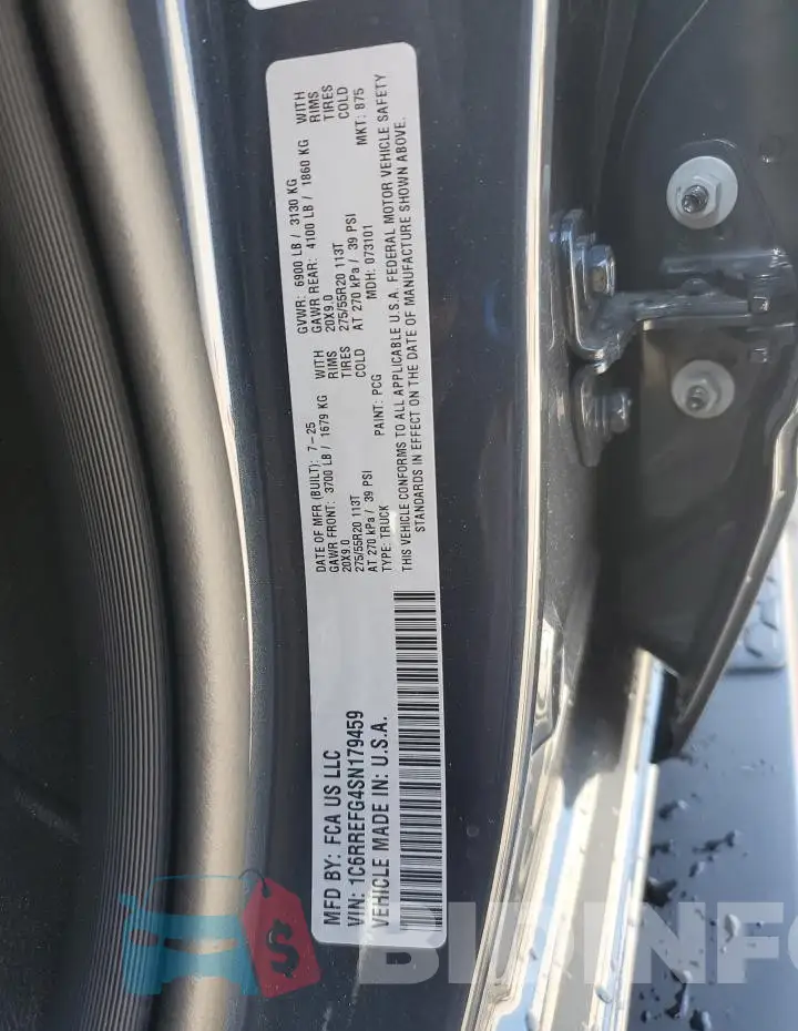 1C6RREFG4SN179459 Photo# 12