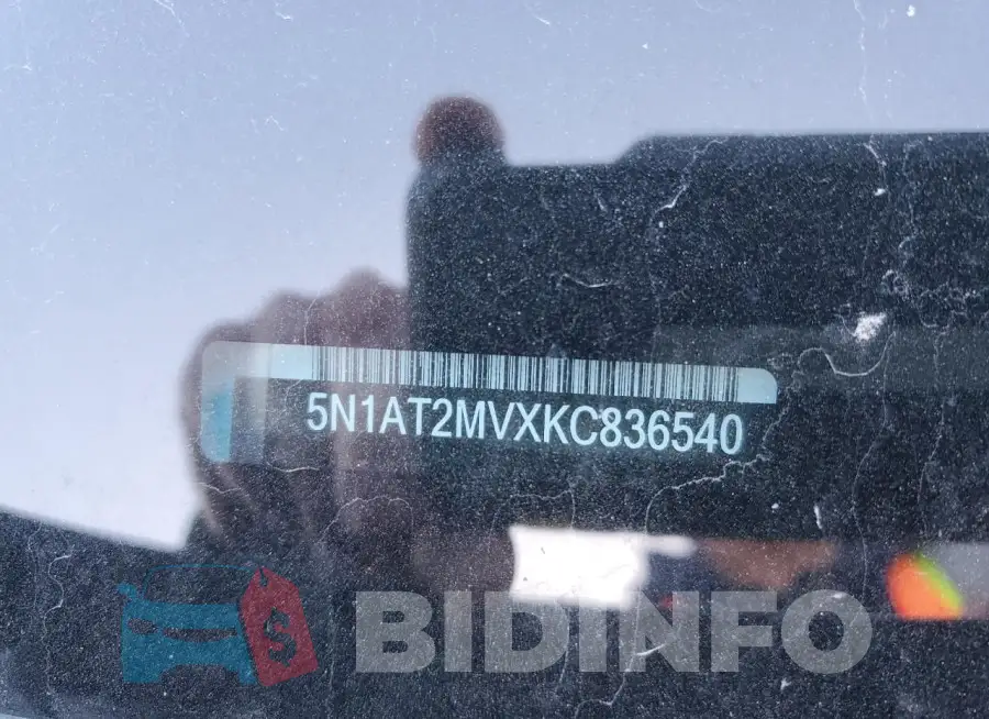 5N1AT2MVXKC836540 Photo# 14