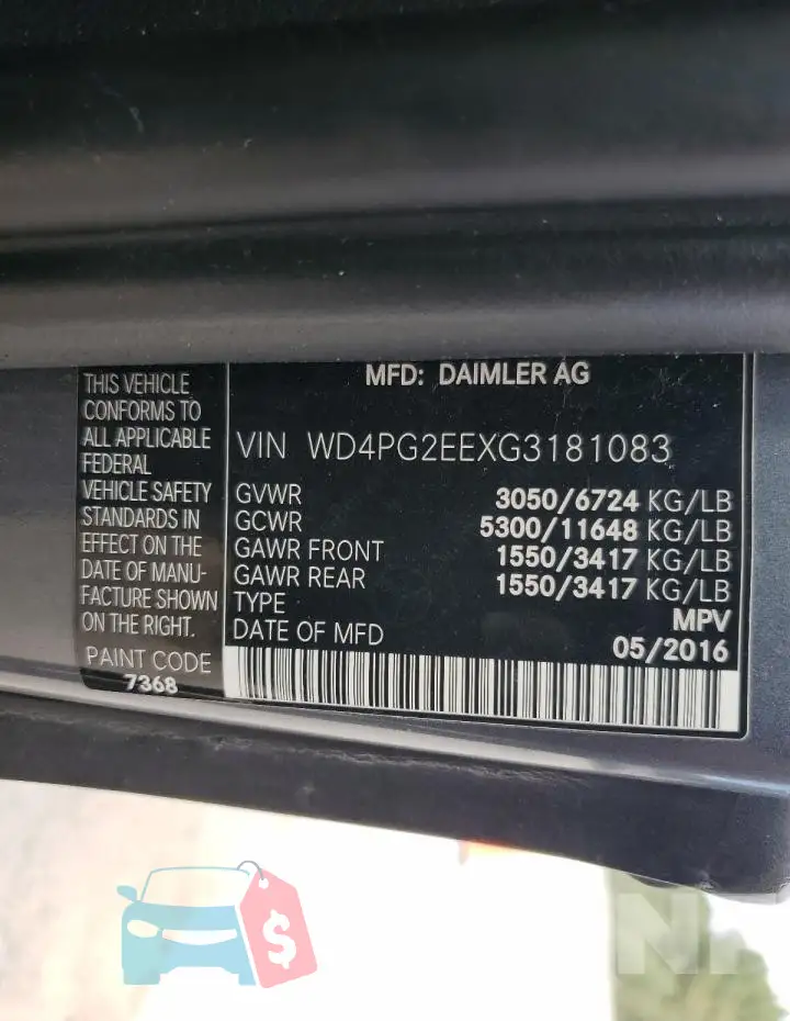WD4PG2EEXG3181083 Photo# 13