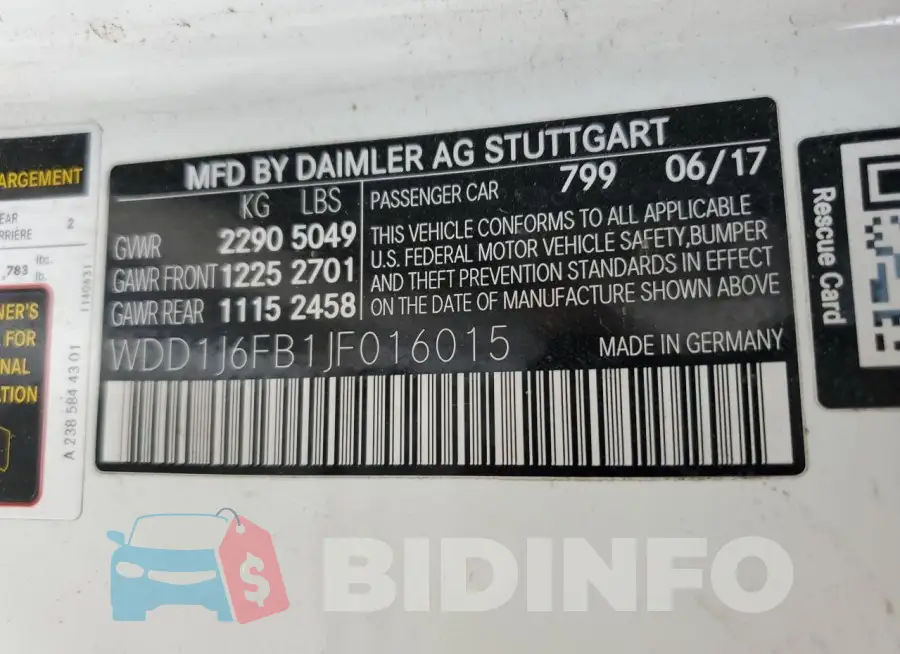 WDD1J6FB1JF016015 Photo# 12