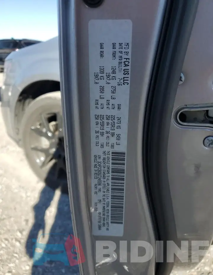 3C4PDCBG5GT245596 Photo# 13