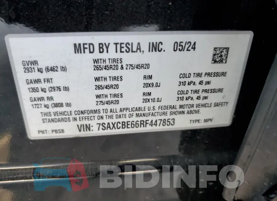 7SAXCBE66RF447853 Photo# 13