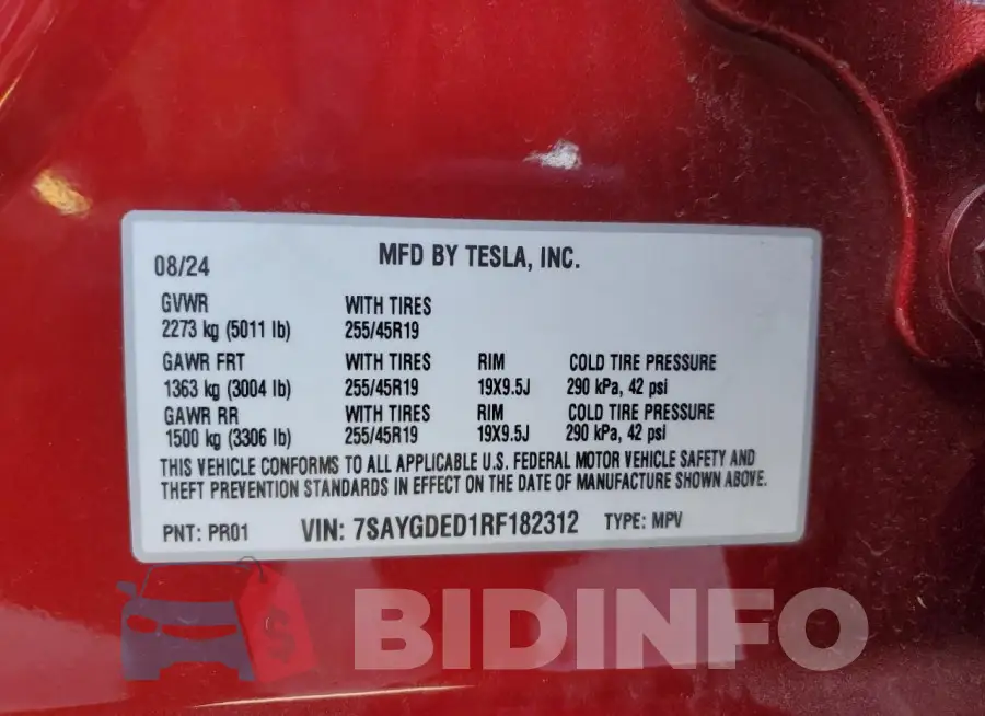 7SAYGDED1RF182312 Photo# 13