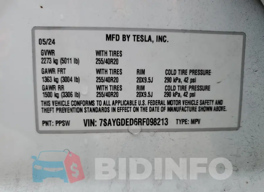 7SAYGDED6RF098213 Photo# 13