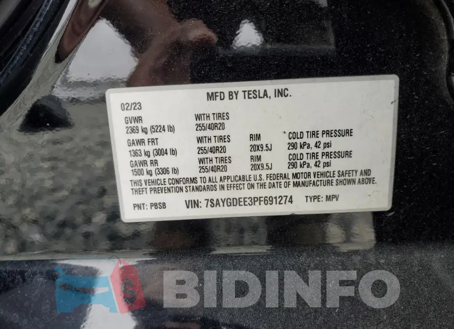 7SAYGDEE3PF691274 Photo# 13