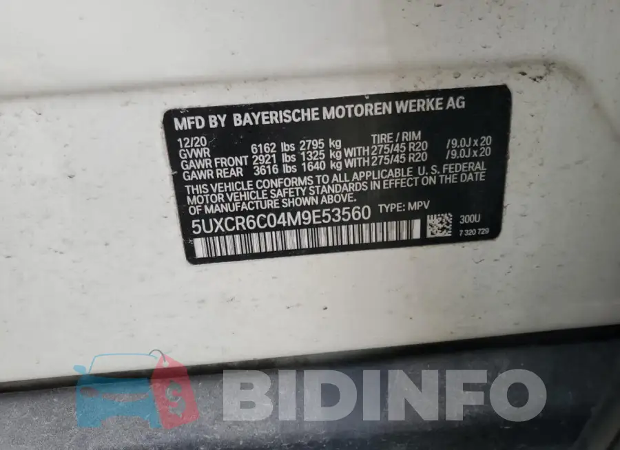 5UXCR6C04M9E53560 Photo# 13