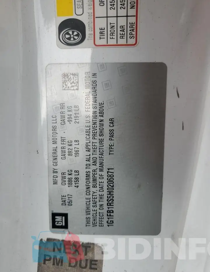 1G1FB1RS5H0206871 Photo# 12
