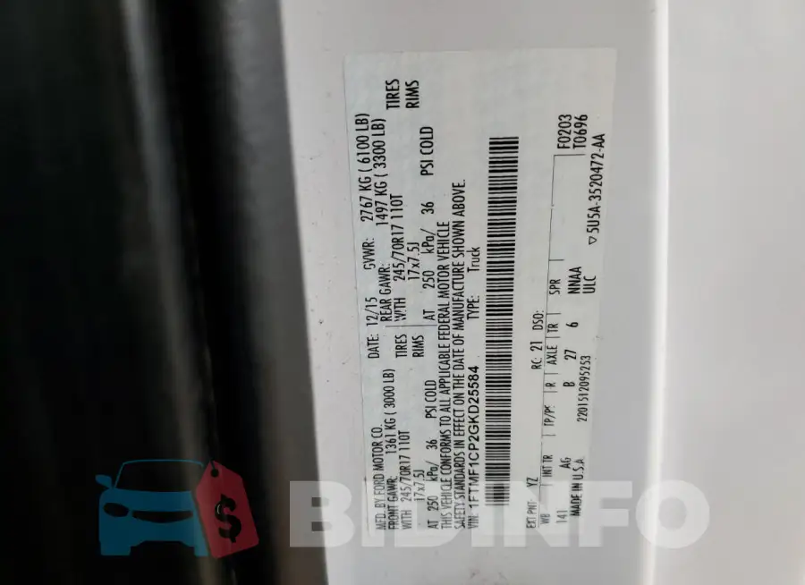 1FTMF1CP2GKD25584 Photo# 12