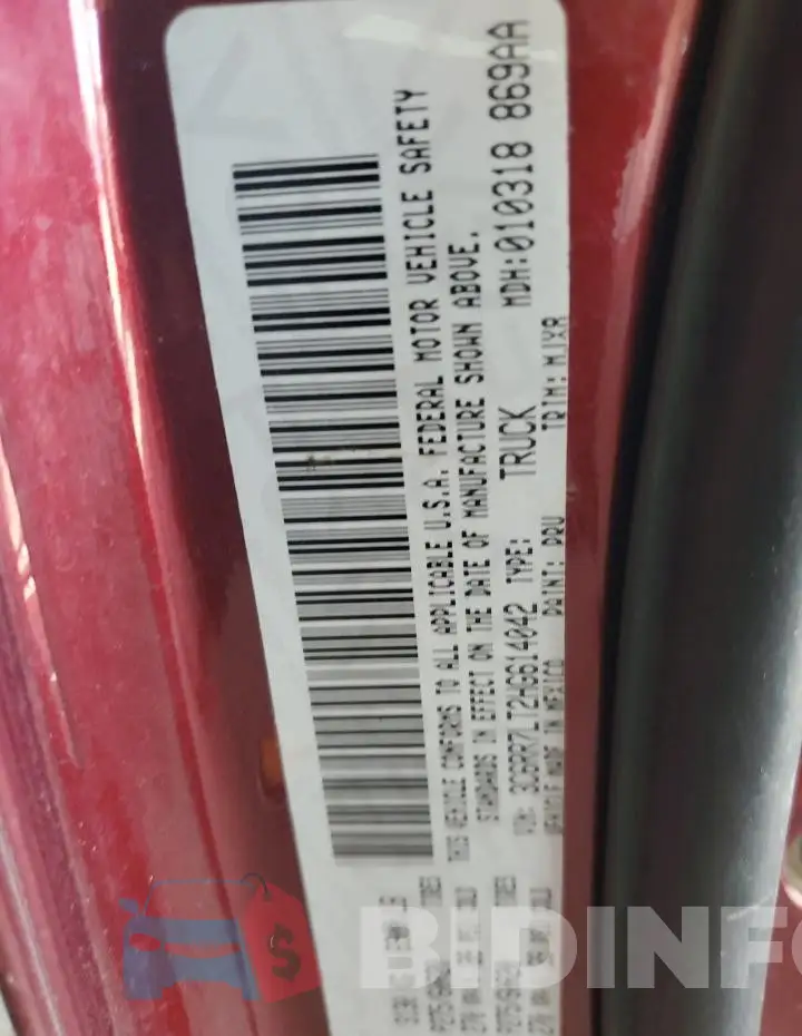 3C6RR7LT2HG614042 Photo# 12