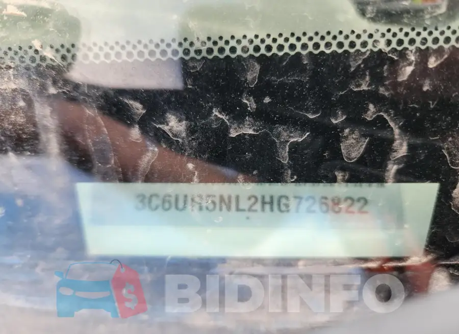 3C6UR5NL2HG726822 Photo# 12