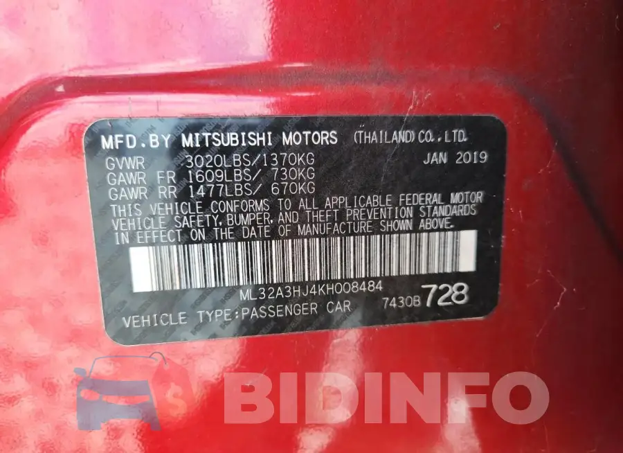 ML32A3HJ4KH008484 Photo# 13
