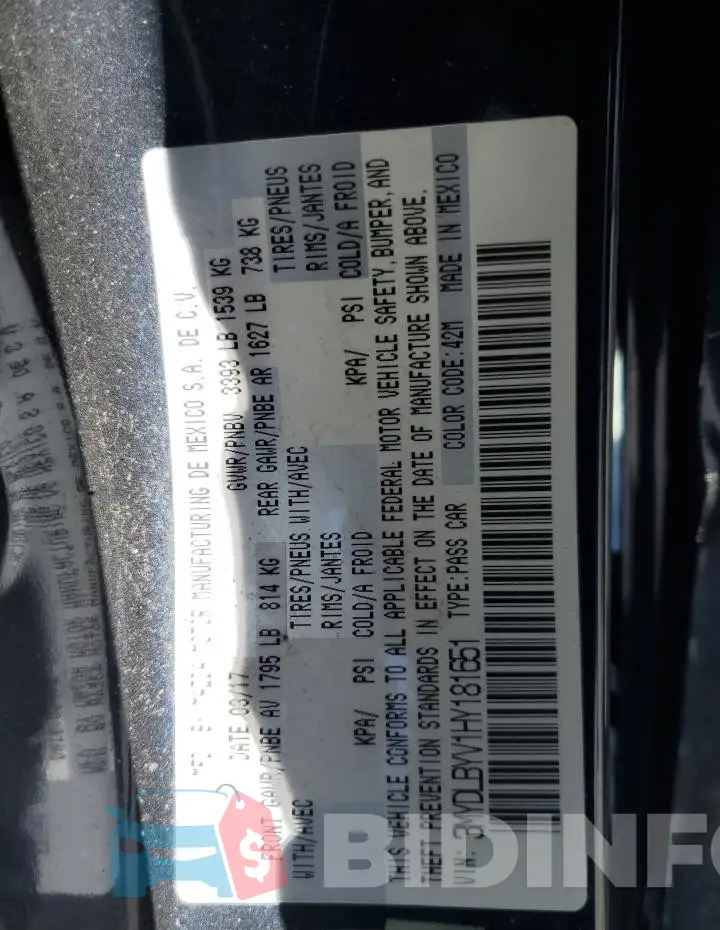 3MYDLBYV1HY181651 Photo# 12