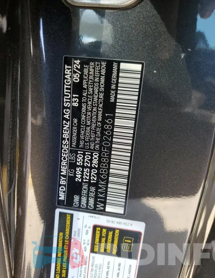 W1KMK6BB8RF026861 Photo# 12