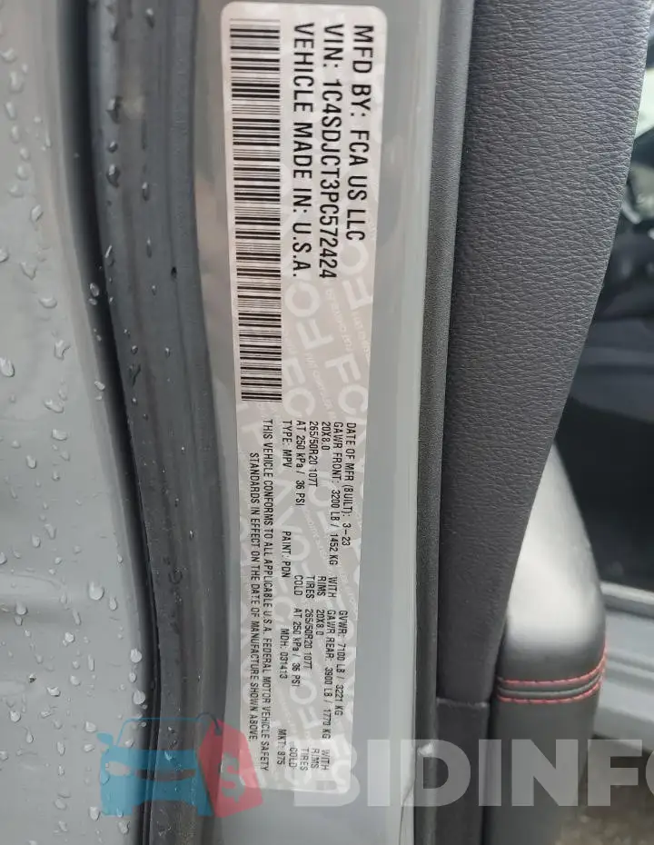 1C4SDJCT3PC572424 Photo# 14