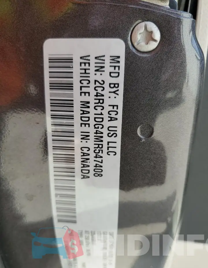 2C4RC1DG4MR547408 Photo# 13