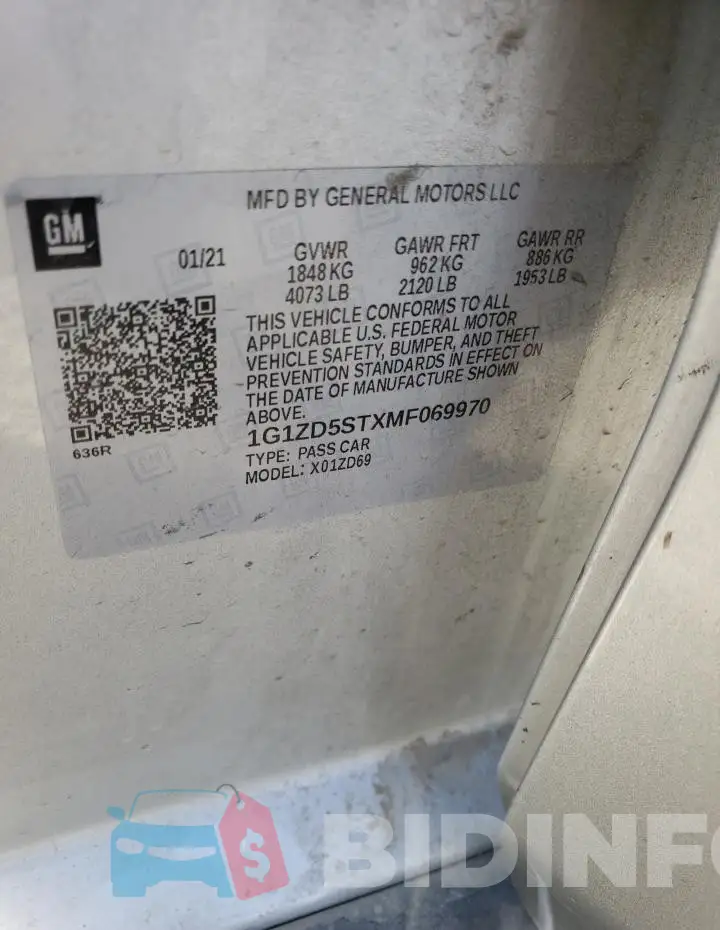 1G1ZD5STXMF069970 Photo# 12