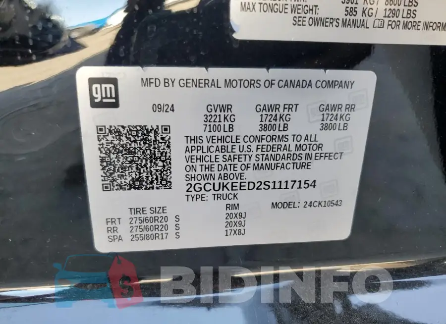 2GCUKEED2S1117154 Photo# 12
