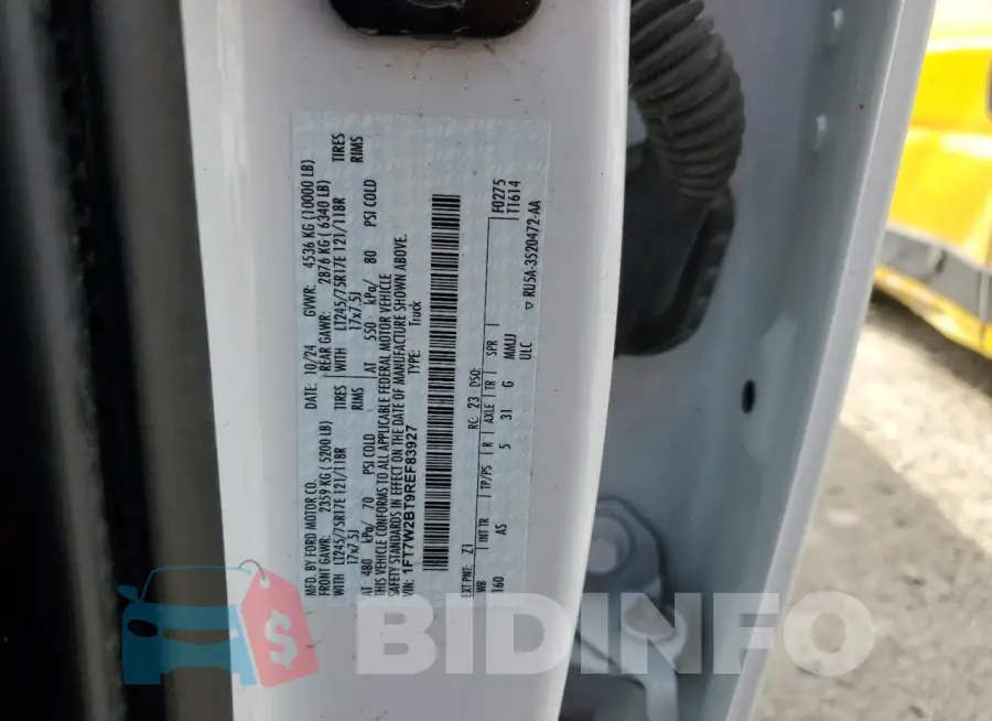 1FT7W2BT9REF83927 Photo# 12