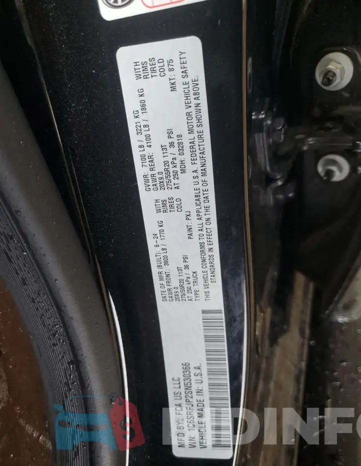 1C6SRFJP2SN530366 Photo# 12
