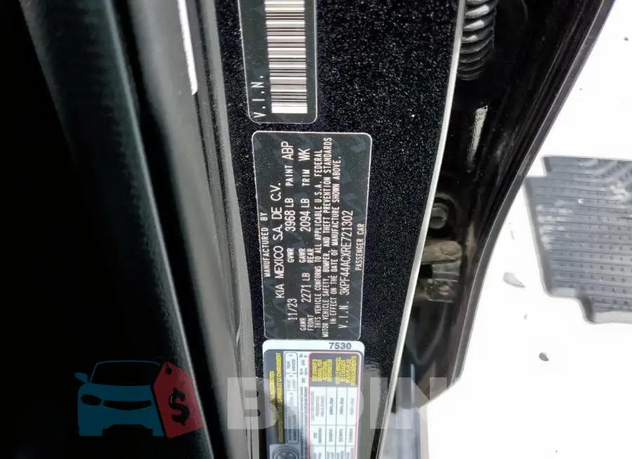 3KPF44ACXRE721302 Photo# 12
