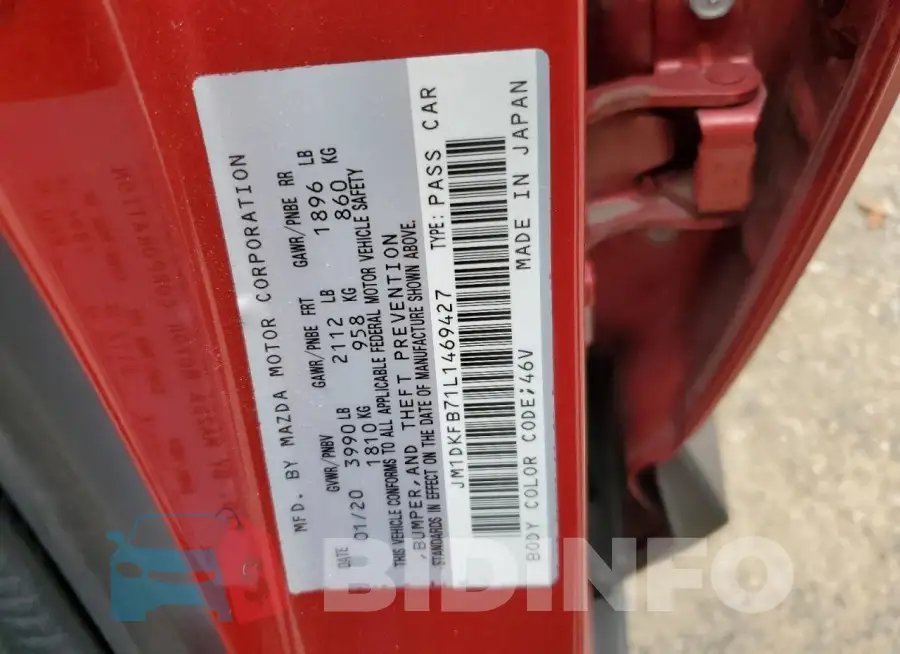 JM1DKFB71L1469427 Photo# 12