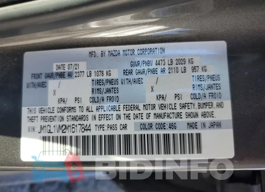 JM1GL1VM2M1617844 Photo# 12