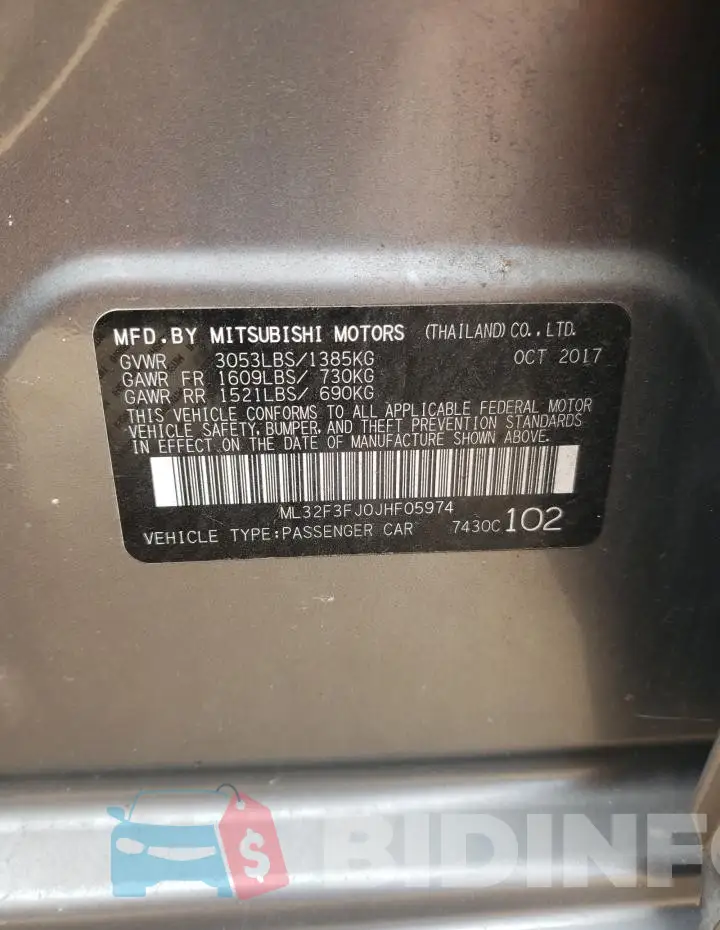 ML32F3FJ0JHF05974 Photo# 12