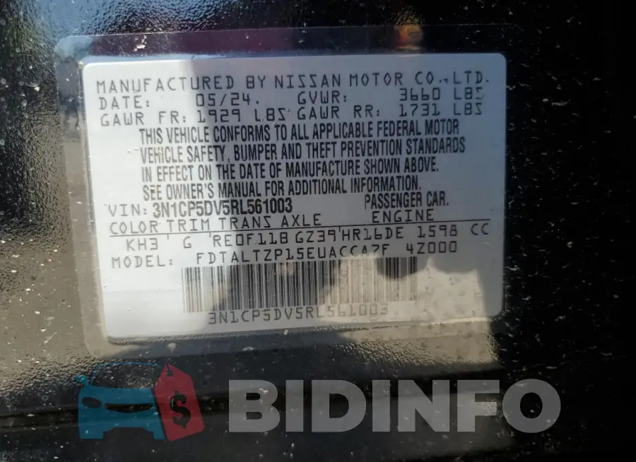 3N1CP5DV5RL561003 Photo# 13