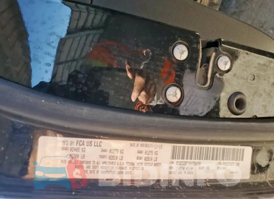 2C3CDZBT1KH756498 Photo# 12