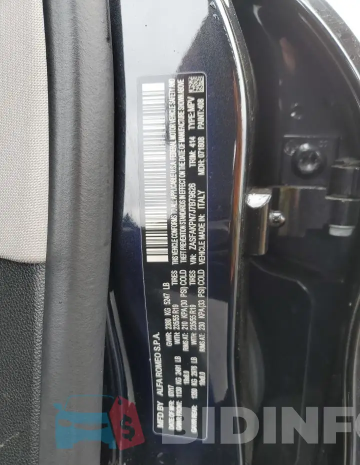 ZASFAKPN7J7B79626 Photo# 13