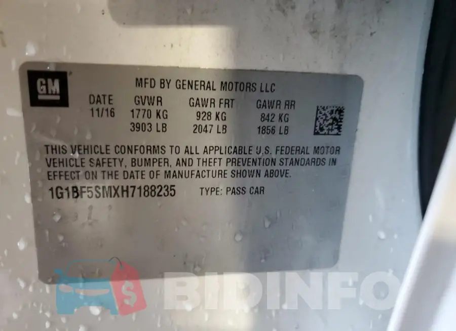 1G1BF5SMXH7188235 Photo# 12