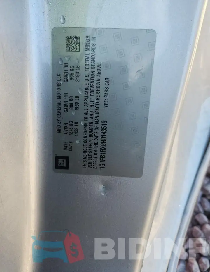 1G1FB1RX8H0143518 Photo# 12
