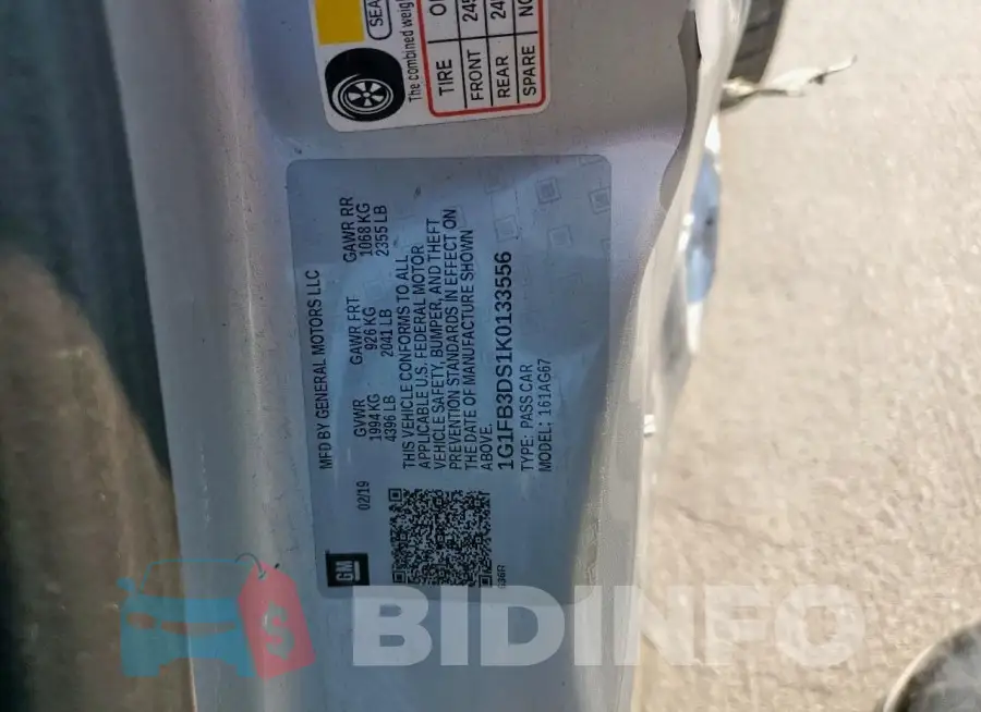 1G1FB3DS1K0133556 Photo# 12