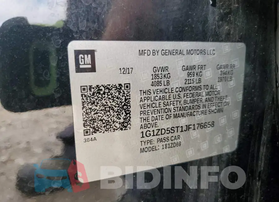 1G1ZD5ST1JF176658 Photo# 12