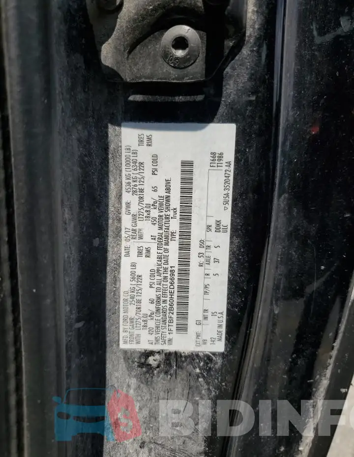 1FTBF2B60HED66981 Photo# 12