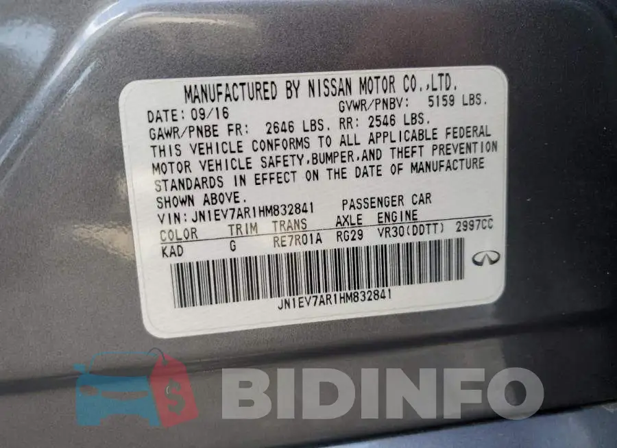 JN1EV7AR1HM832841 Photo# 12