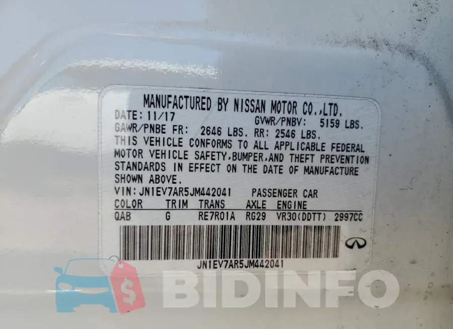 JN1EV7AR5JM442041 Photo# 12
