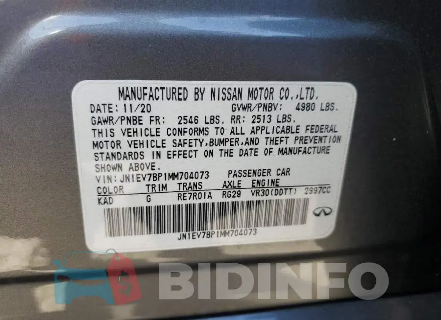 JN1EV7BP1MM704073 Photo# 12