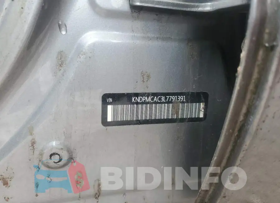 KNDPMCAC3L7791391 Photo# 14