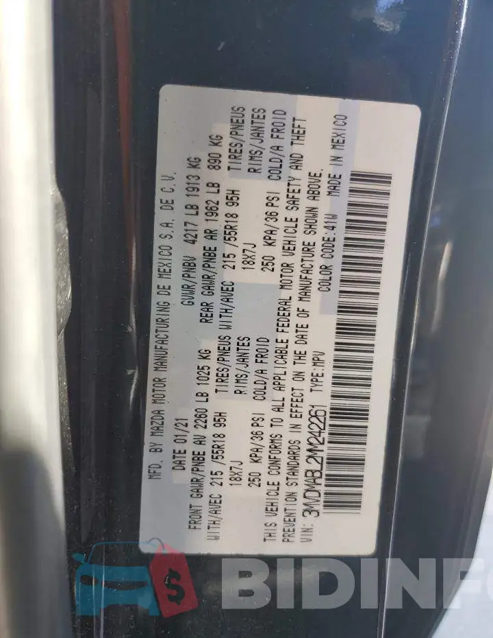 3MVDMABL2MM242261 Photo# 14