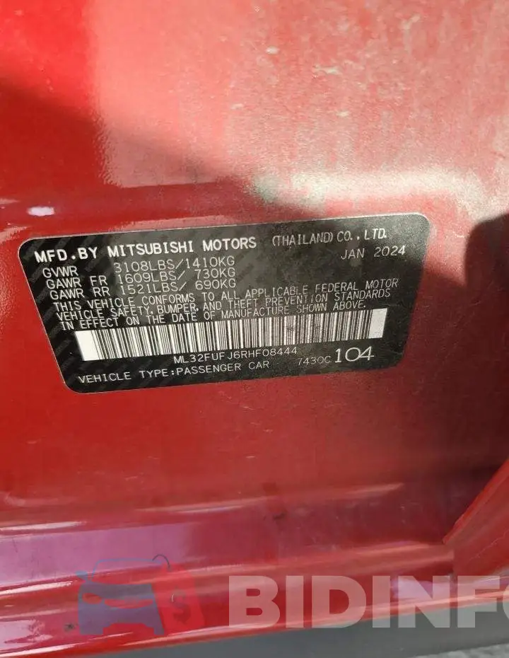ML32FUFJ6RHF08444 Photo# 12
