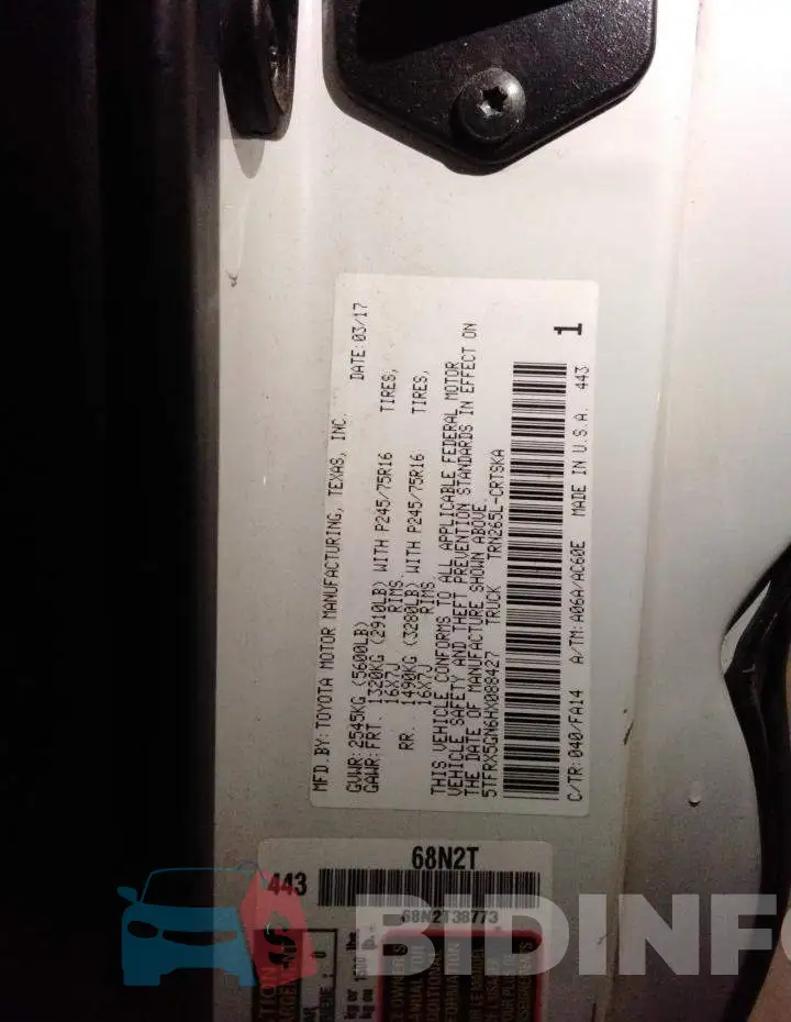 5TFRX5GN6HX088427 Photo# 12