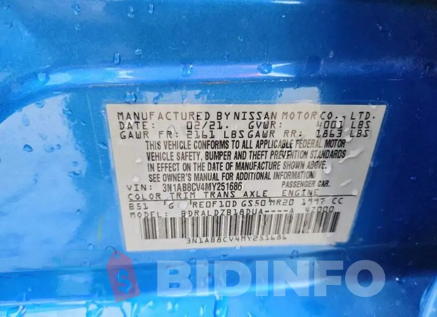 3N1AB8CV4MY251686 Photo# 13