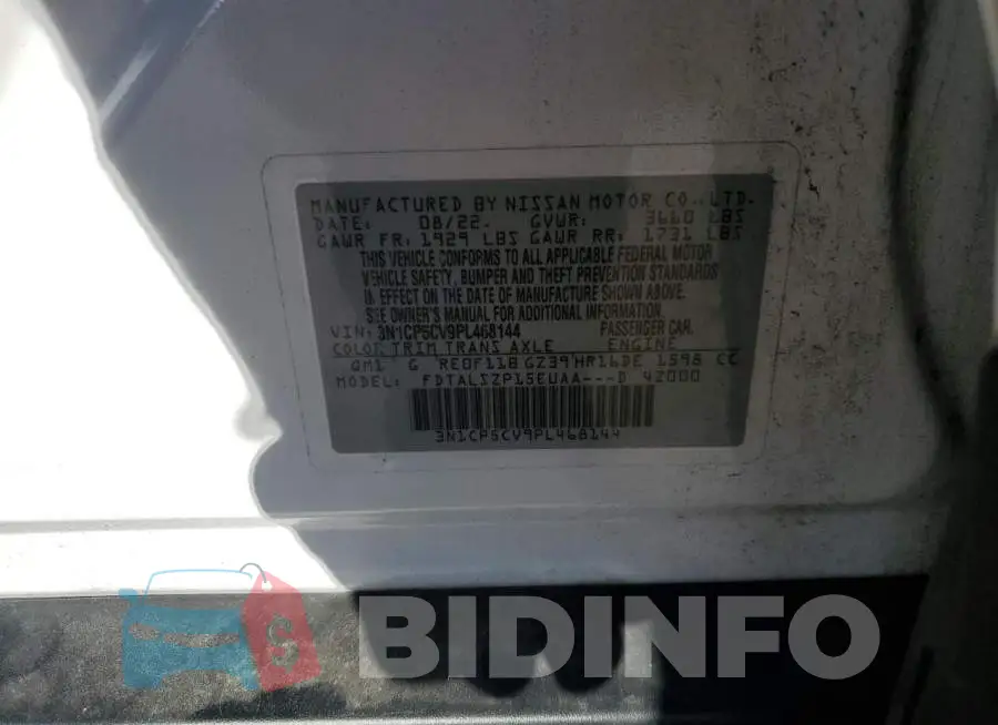 3N1CP5CV9PL468144 Photo# 13