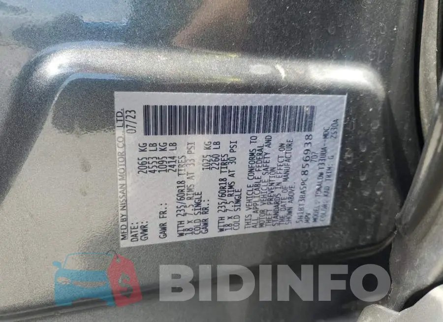 5N1BT3BA5PC856938 Photo# 14