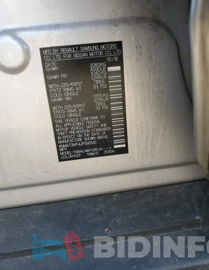 KNMAT2MT4JP593513 Photo# 13