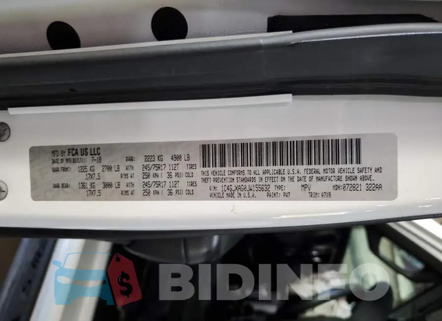 1C4GJXAG0JW155632 Photo# 12