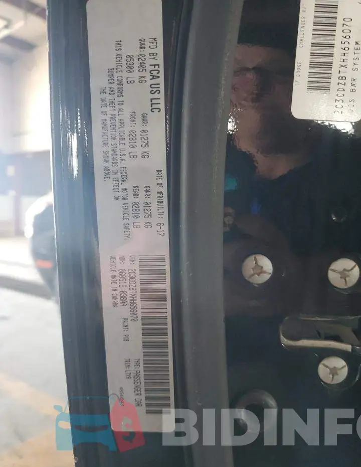 2C3CDZBTXHH656070 Photo# 12