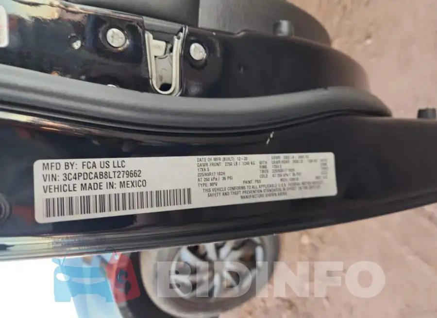 3C4PDCAB8LT279662 Photo# 13