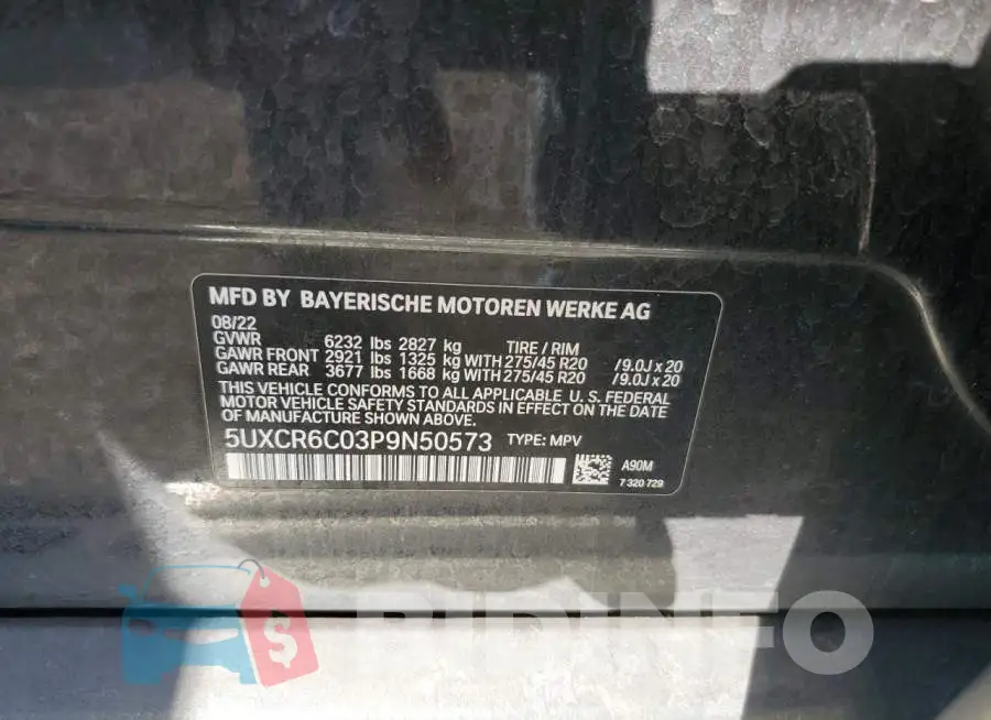5UXCR6C03P9N50573 Photo# 13